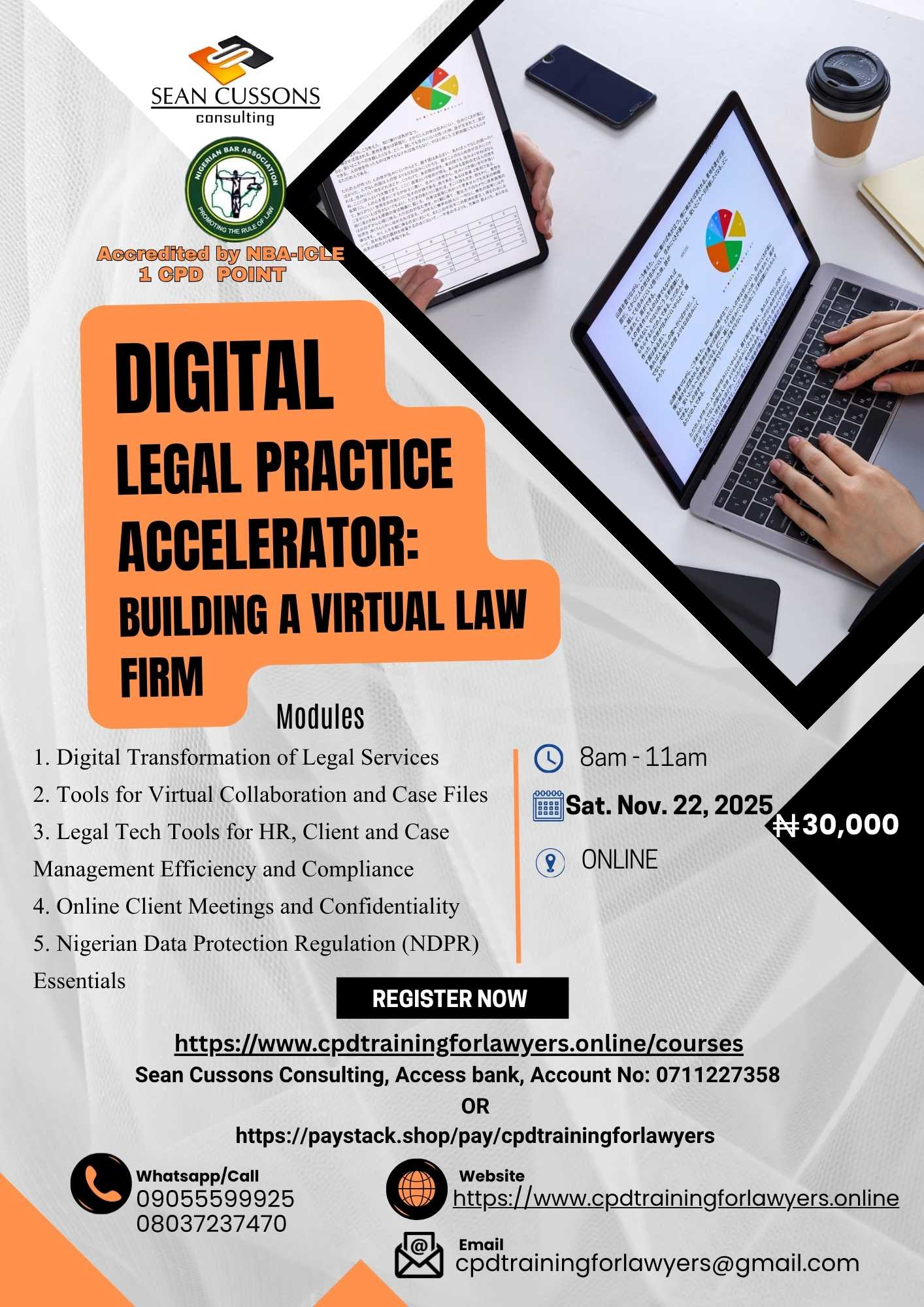 Digital Legal Practice Accelerator: Building a Virtual Law Firm