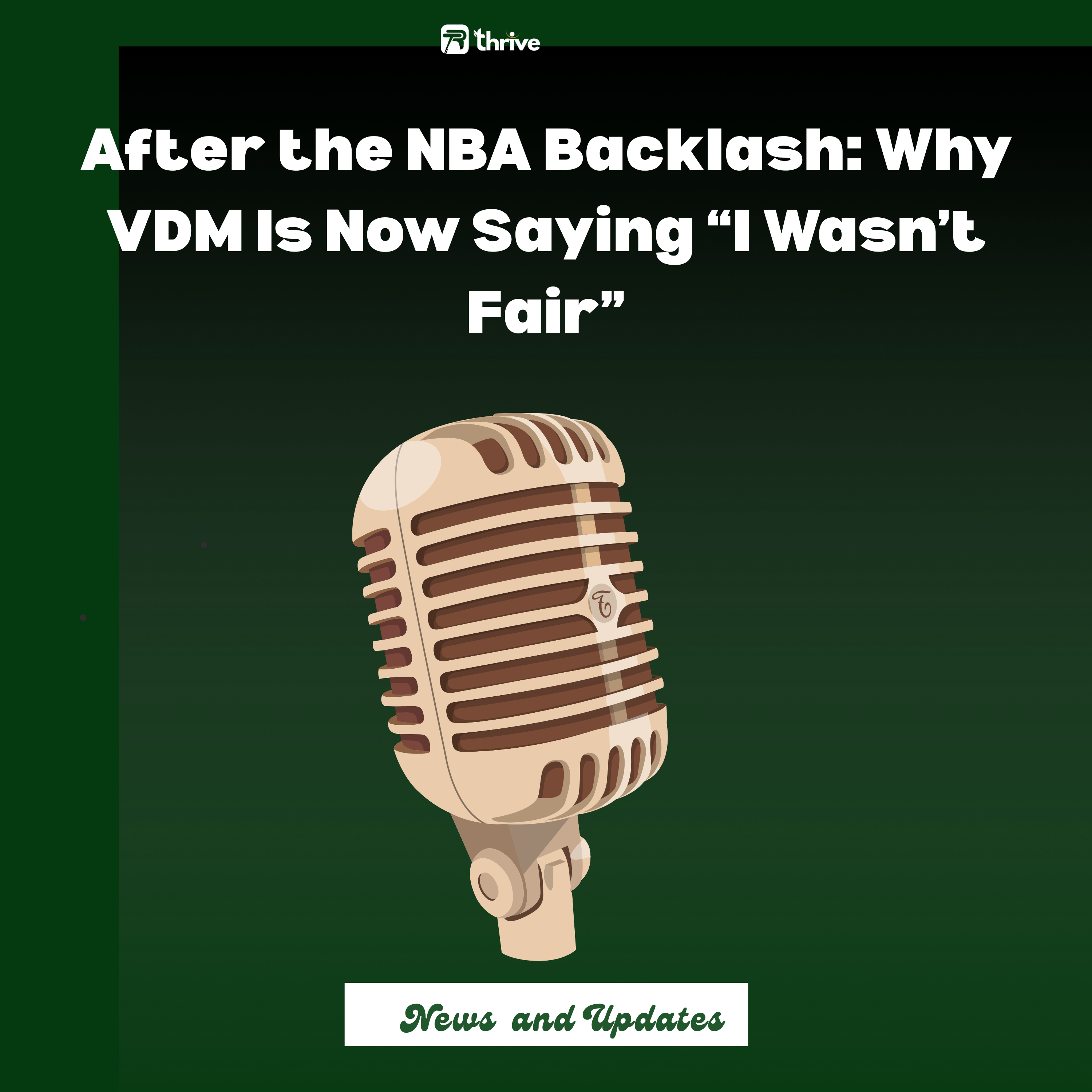VDM Apologises to Security Agencies Over Controversial NBA Conference Remarks