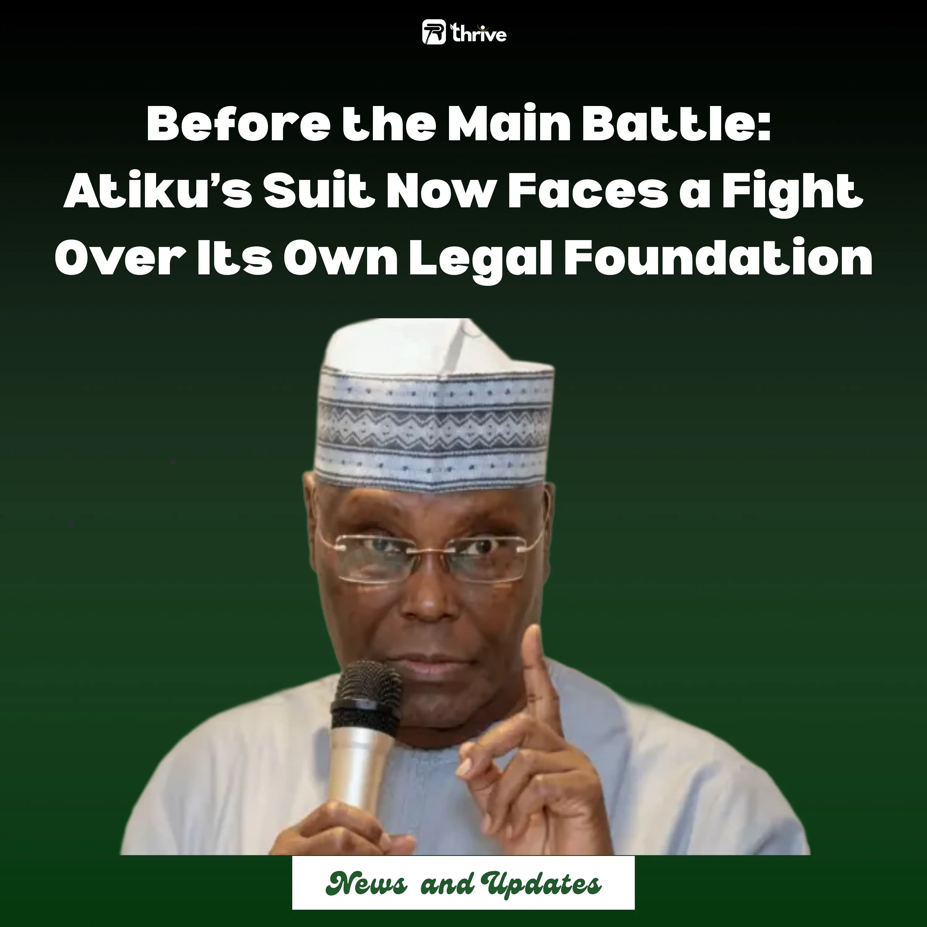 Atiku’s Tinubu Eligibility Suit Faces Fresh Legal Test as Court Sets September 28 Hearing