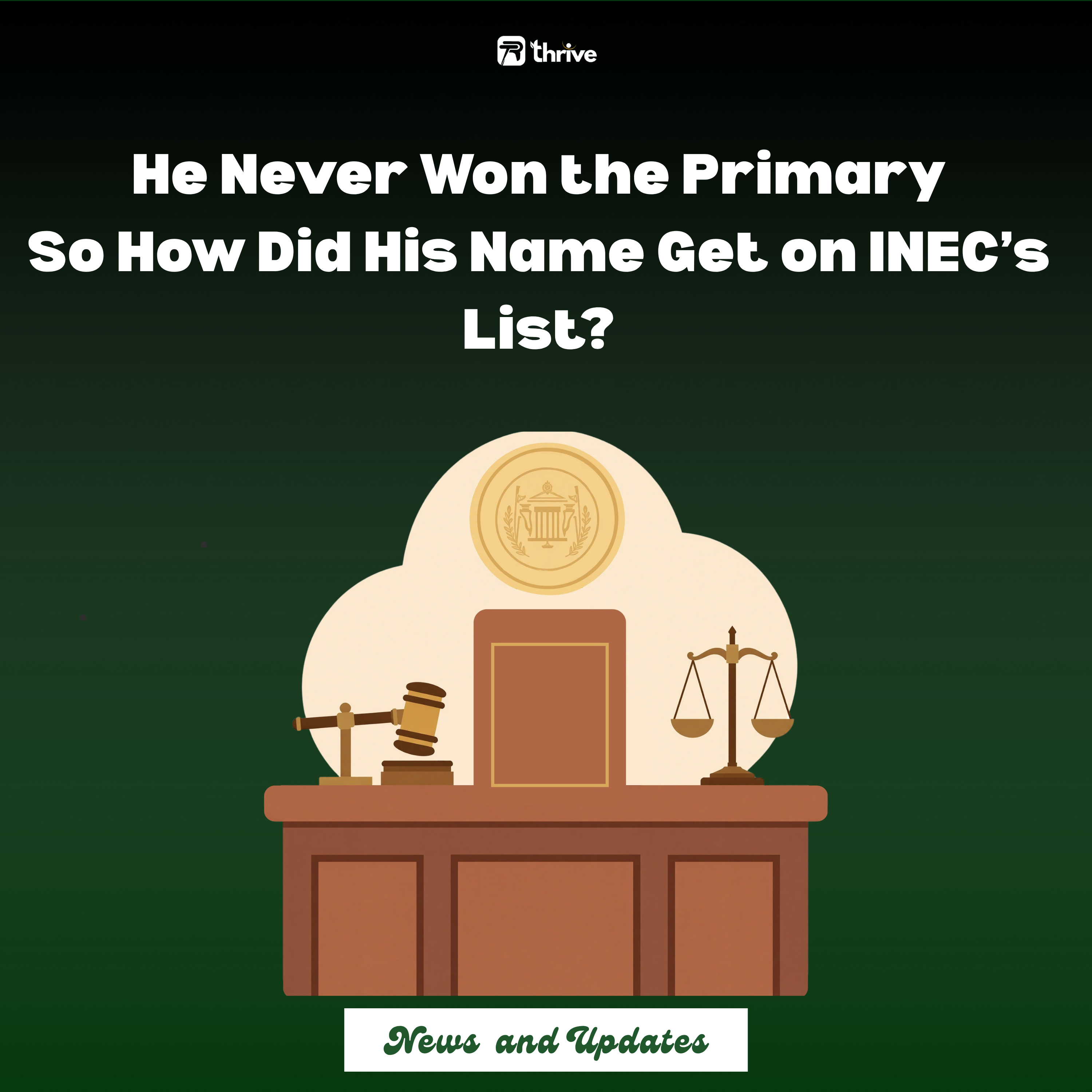 Court Orders INEC to Replace NDC Candidate With Winner of Party Primary